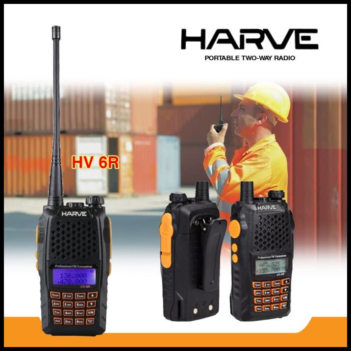 Handy Talky Harve-Hv6R Ht Harve Uv6R Dual Band