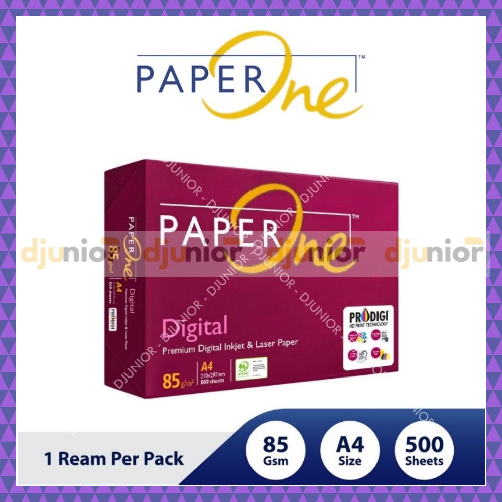 PAPERONE - KERTAS HVS A4 85gr COPIER / PAPER ONE 85 gr / 85 gram