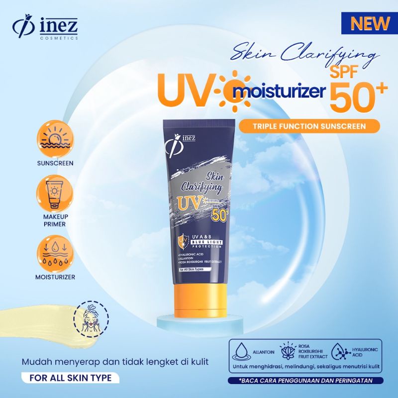 Inez Skin Clarifying UV Moisturizer Spf 50+ 30gr