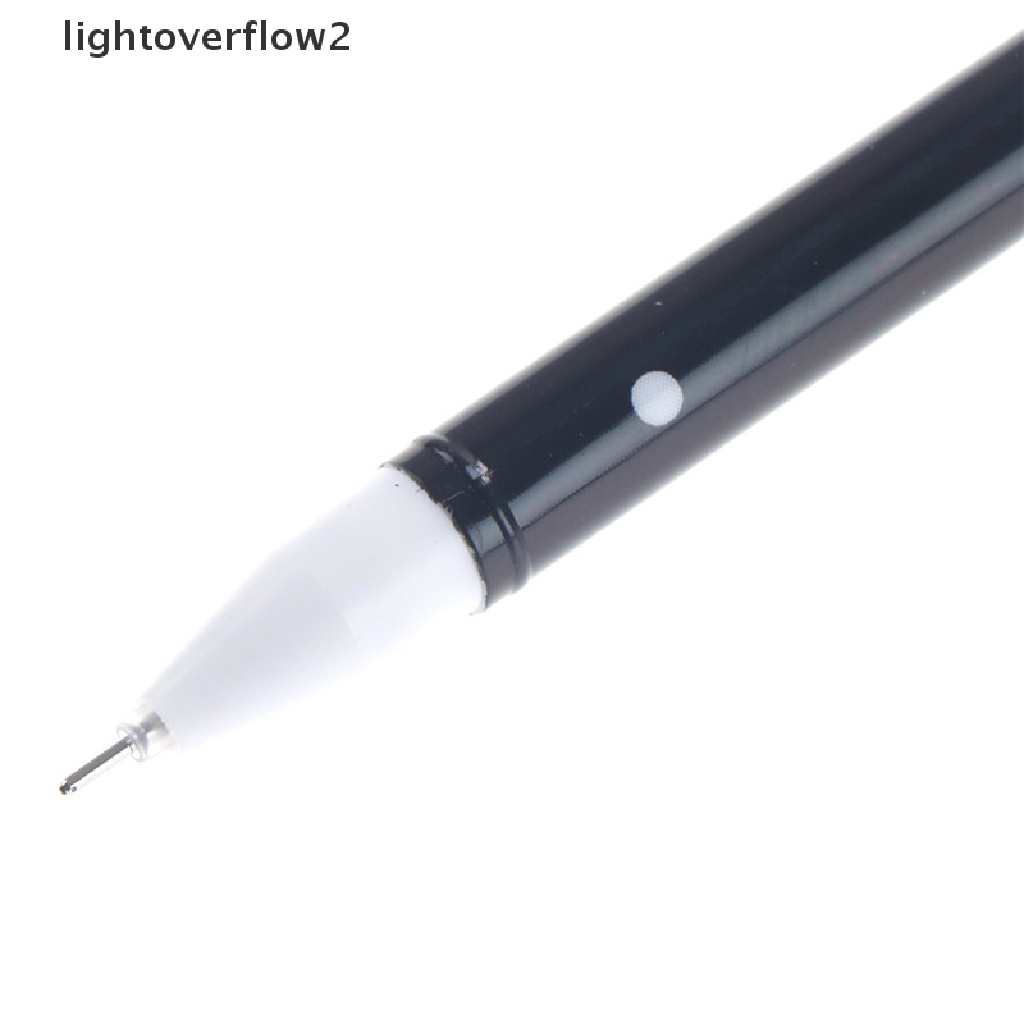 (lightoverflow2) 2pcs Pulpen Tinta Hitam Dengan Hiasan Bentuk Kucing Untuk Hadiah