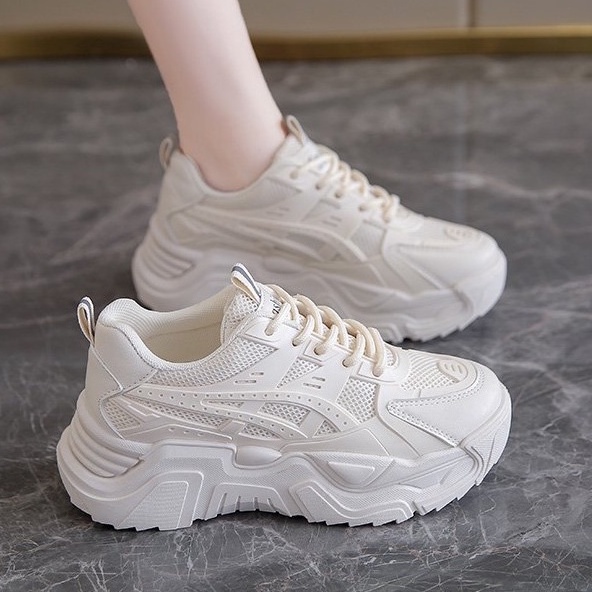 TBIG Sepatu Sekolah Wanita BAERZYL Sneakers Wanita Fashion Kekinian Korea Style Kuliah Kerja