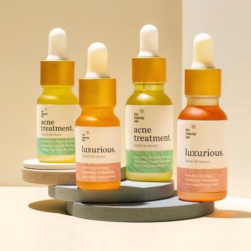 BPOM Bio Beauty Lab Gentle Retinol &amp; Peptide Potent-C Power Luxurious Acne Facial Oil Serum Phyto Power Essence