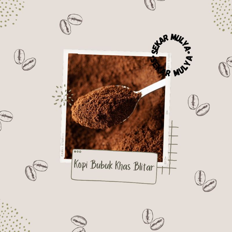 

Sekar Mulya Kopi Bubuk Khas Blitar 250g