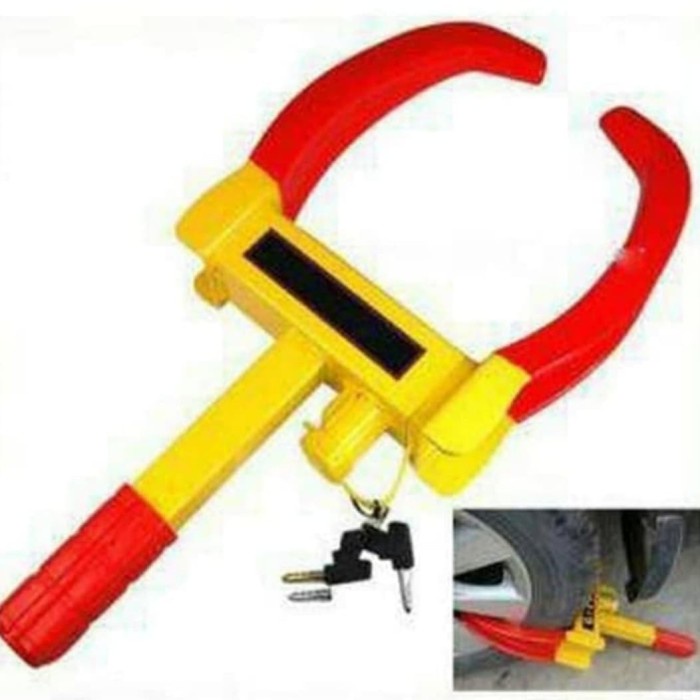 Gembok Ban Mobil anti maling Kunci Gembok Roda Velg
