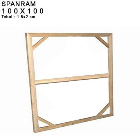 

SPANRAM Frame Rangka Kayu 100x100 cm