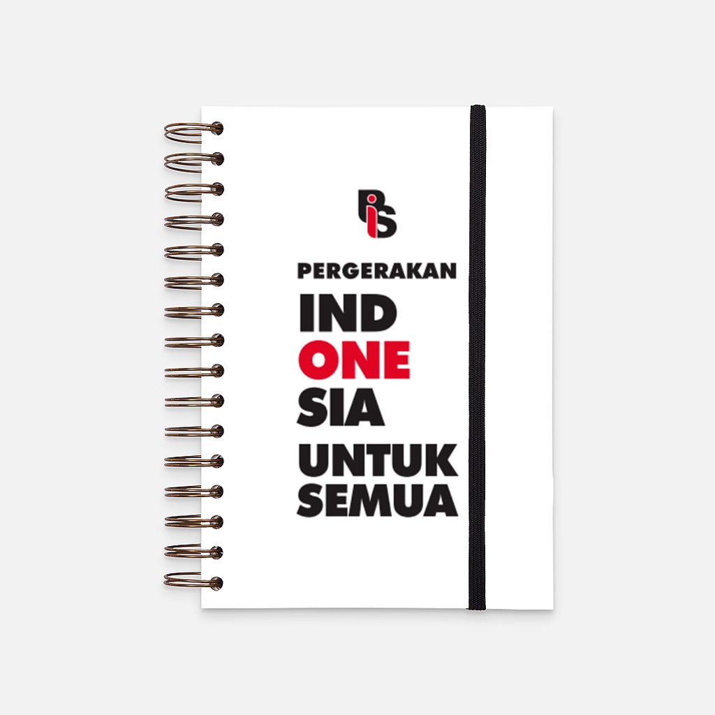 

Hard Cover Notebook PIS White