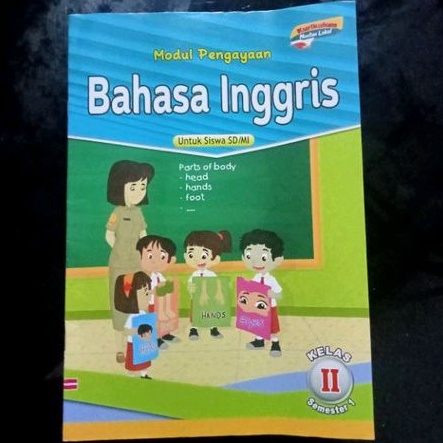 Buku Tematik LKS Siswa SD/MI Kelas 2 Bahasa Inggris - Modul Tematik Preloved Buku Bekas