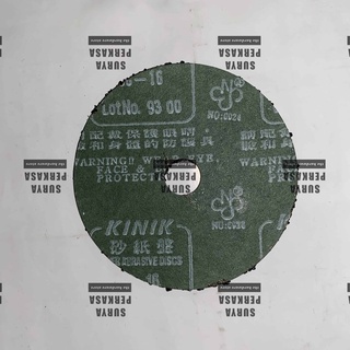 AMPLAS BULAT 4" 4 INCH KINIK GERINDA GURINDA FIBER DISCH GRIT CC16 / CC 16