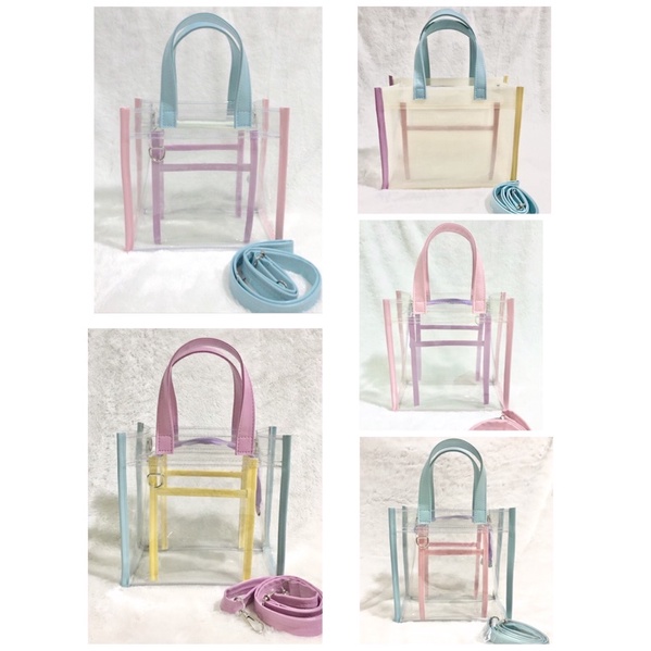 Tas PVC konser / tas selempang konser pvc / jelly bag / tas pvc jelly / tas transparan konser