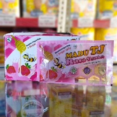 

MADU TJ RASA STRAWBERRY SACHET 20 GRAM / MADU KESEHATAN SACHET 20GRAM