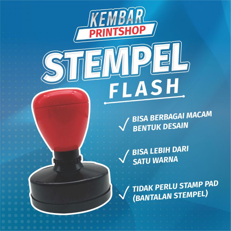 Jual Stempel Flash Stempel Laser Murah Bagus Stempel Kilat Shopee