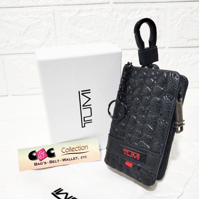 Pengaman Tumi Dompet Stnk Gantungan Kunci Tumi Mobil Motor Grade Super