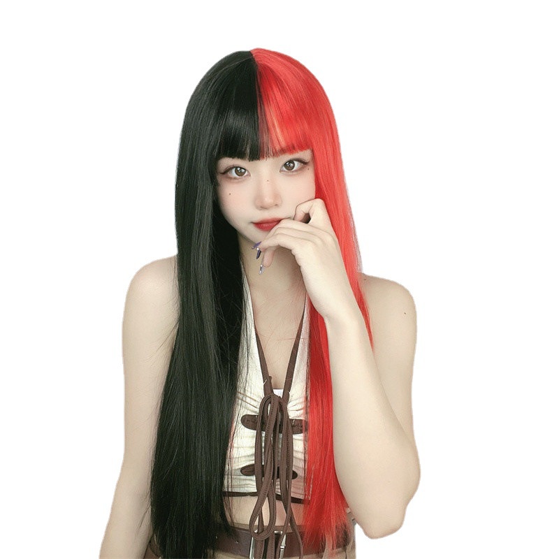 WIG COSPLAY ALODIA BLACKRED (VH)