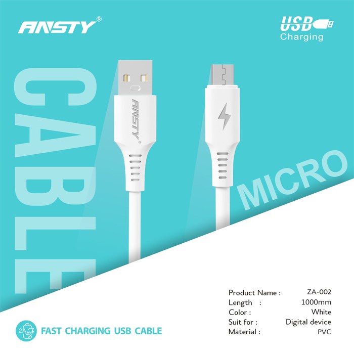 ANSTY Z-002 KABEL DATA USB 2A