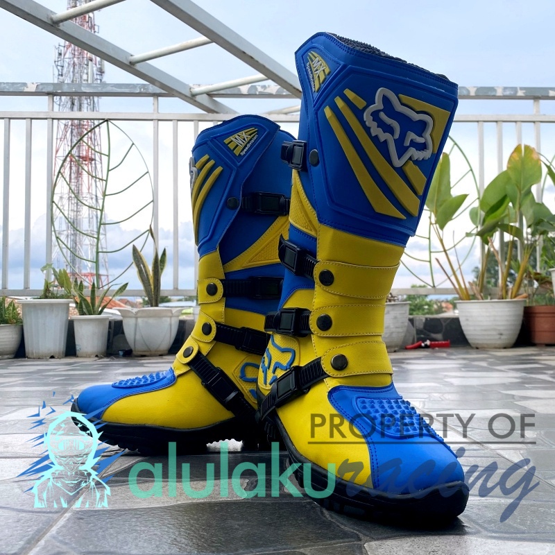 Sepatu Trail Boots SV Motocross MX Lokal Premium Best Quality - 011