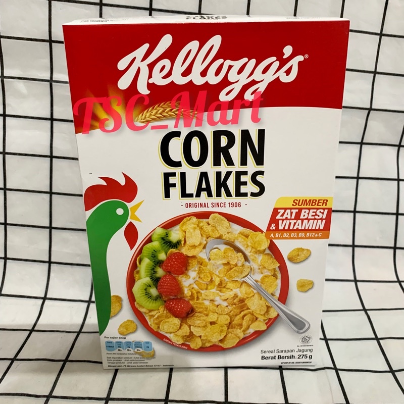 

Kellogg's / Kelloggs / Corn Flakes 275gr / cornflakes / sereal sarapan jagung