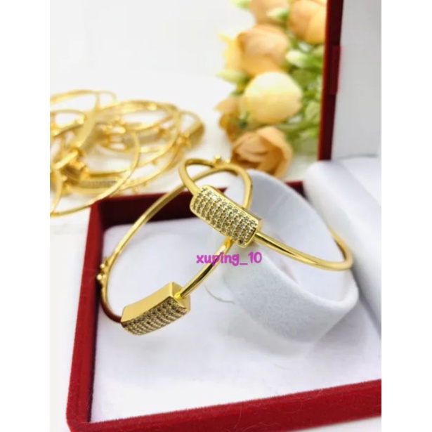 Gelang Tangan Wanita Korea Style Kekinian Mewah Cantik Dan Elegan Terlaris Model Terbaru Bayar COD