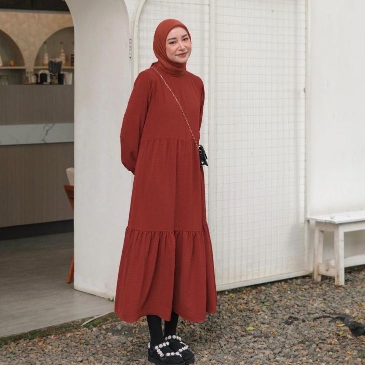 Langsung Kirim Kienka - Elena Midi Dress