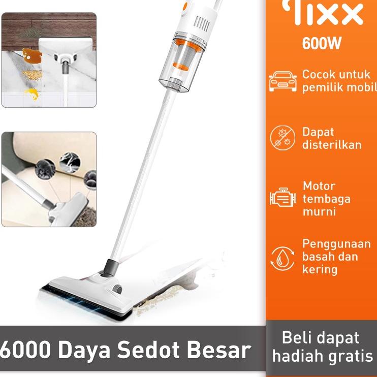 Promo Sekarang Tengoo Vacuum Cleaner Penyedot Debu Vacuum Pembersih Debu 3 in 1 Penghapusan/tungau/sterilisasi Pembersih Pengisian kabel vacum cleaner portable