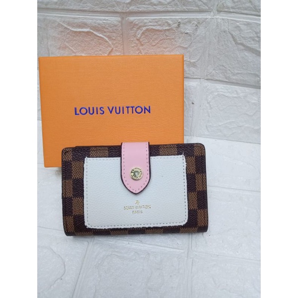 Dompet Lipat Mini Wallet Wanita Free Box