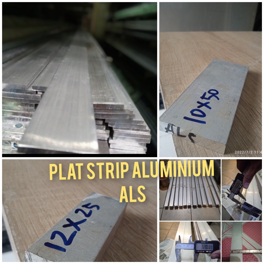 plat strip aluminium 10 mm x 20 mm x 6 meter