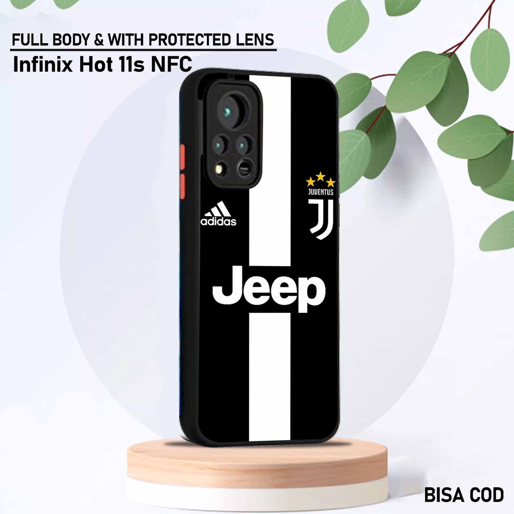 Softcase Dove Infinix Hot 11s Nfc - Motif [ Mancase Bola 3 ] - Silikon Protec camera Infinix Hot 11s