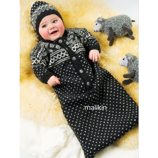 MALIKIN JUMPER SLEEPING + KUPLUK UNISEX 0-6 BULAN