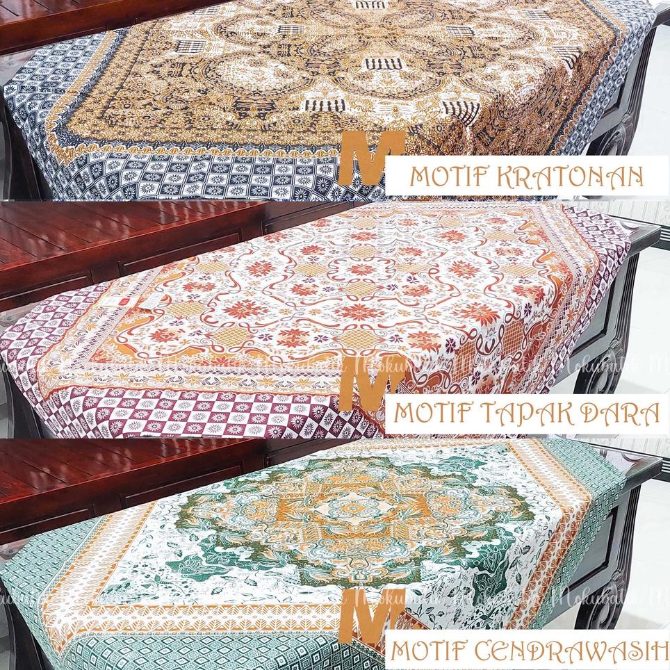 Ready Taplak Meja Batik Raden Ayu Motif Tulis Segi Empat