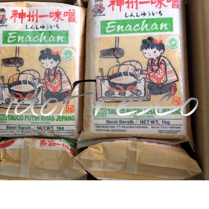 

SALE✅Enachan Shiro Miso Paste- Pasta Miso- Tauco Putih Jepang 1Kg|SQ7