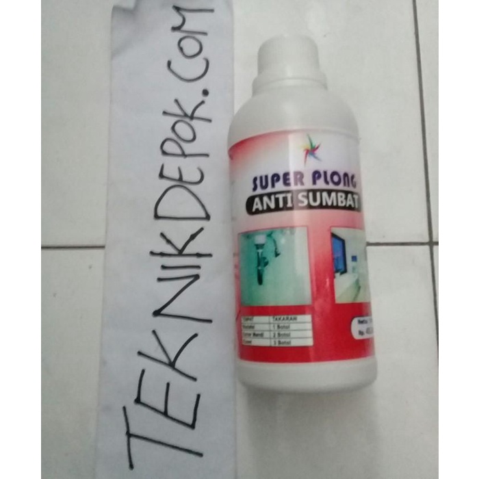 Pembersih Super Plong Anti Sumbat Wc Anti Mampet Wc Mampet