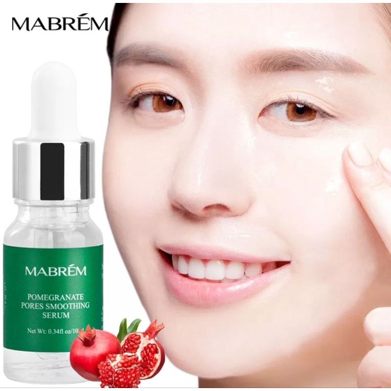 MABREM Face Serum Hyaluronic Acid Shrink Pores Regeneration Moisturizing Anti-Aging Skin Care Face Cream Acne Essence 10ml -Wajah Glowing Pemutih Mengecilkan Pori Anti-Penuaan Pelembab Wajah Esensi Perawatan Kulit Kering