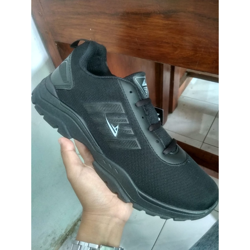 PRO ATT MCL 670  (TALI) SEPATU PRIA SEPATU SEKOLAH HITAM KASUAL