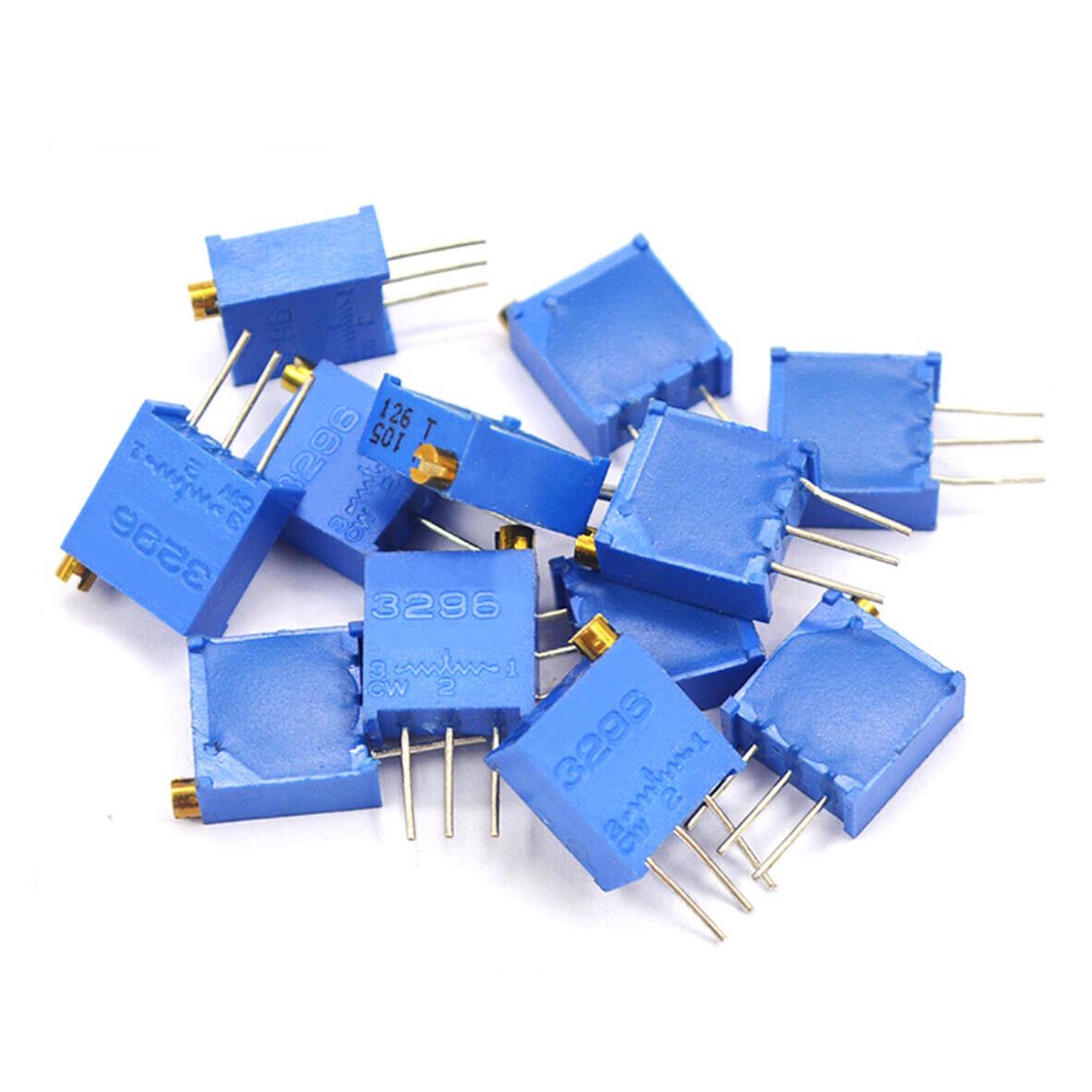 Potentiometer Potensio Meter Linear Multiturn Multi Turn Trimpot Trimmer Resistor 1K 5K 10K 20K 50K 100K