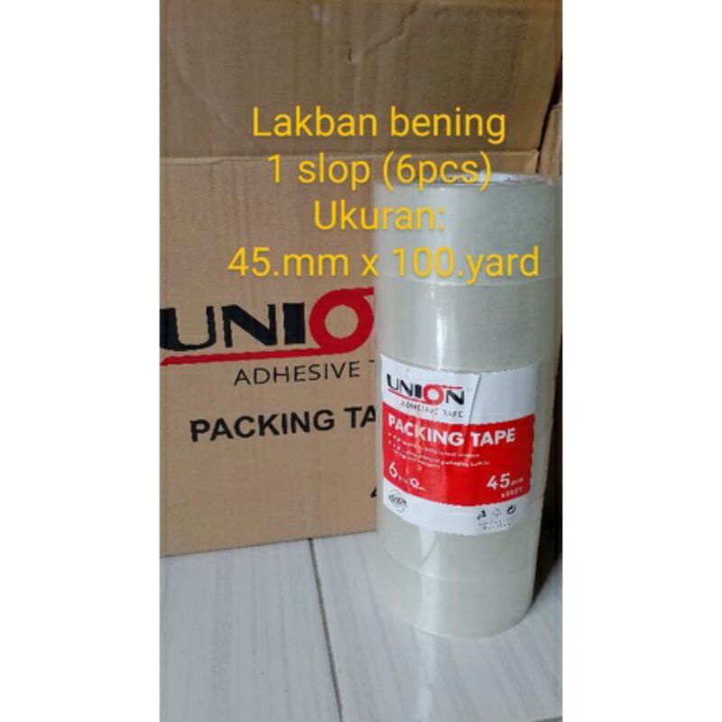 

LAKBAN BENING & COKLAT 45mm X 100Yard