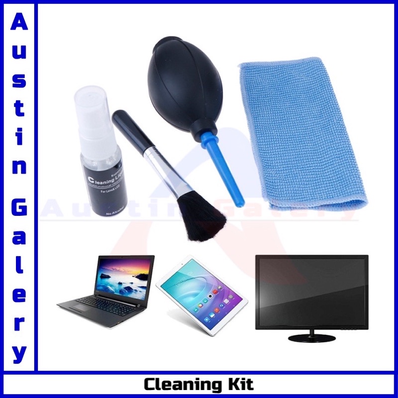 Super Cleaning Set Kit (6 in 1) Pembersih Lensa Kamera LCD Laptop Handphone Cleaning Set Kit Komputer Cleaning Kit 6IN1 / Cleaning Set Pembersih Komputer CPU  pembersih lensa kamera Mirrorless Slr Fujifilm Canon Nikon Sony