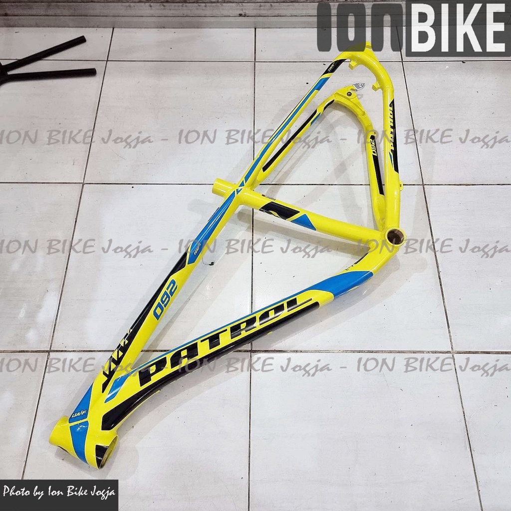 Frame Patrol 092 Yellow 29 Inch Old Stock Sale Sepeda MTB Frameset - Frame Sepeda Gunung Patrol 29er