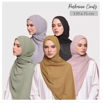 Hijab Pashmina Ceruty Baby Doll Premium