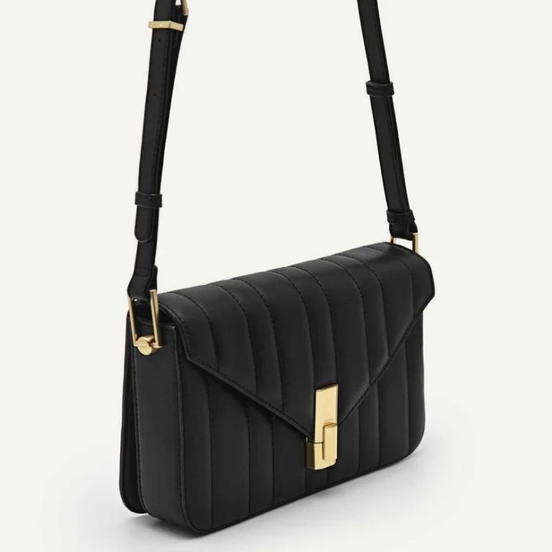 1.1 SALE | PDRO Margot Leather Panelled Shoulder Bag