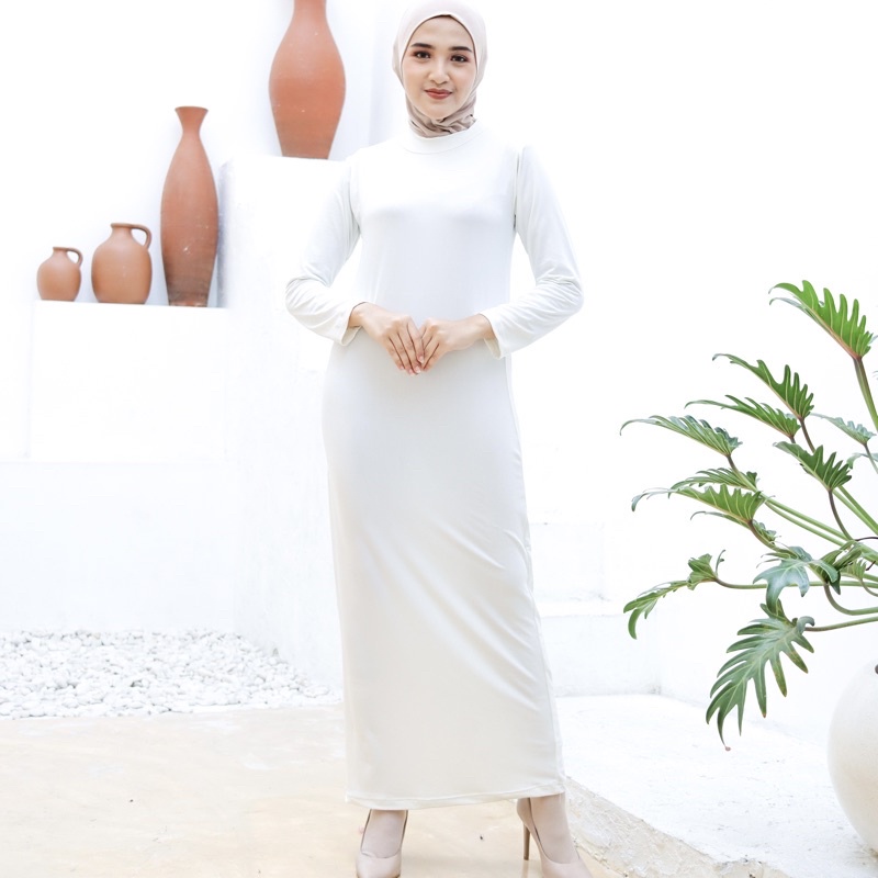 Danisa inner manset gamis jersey premium (VH)