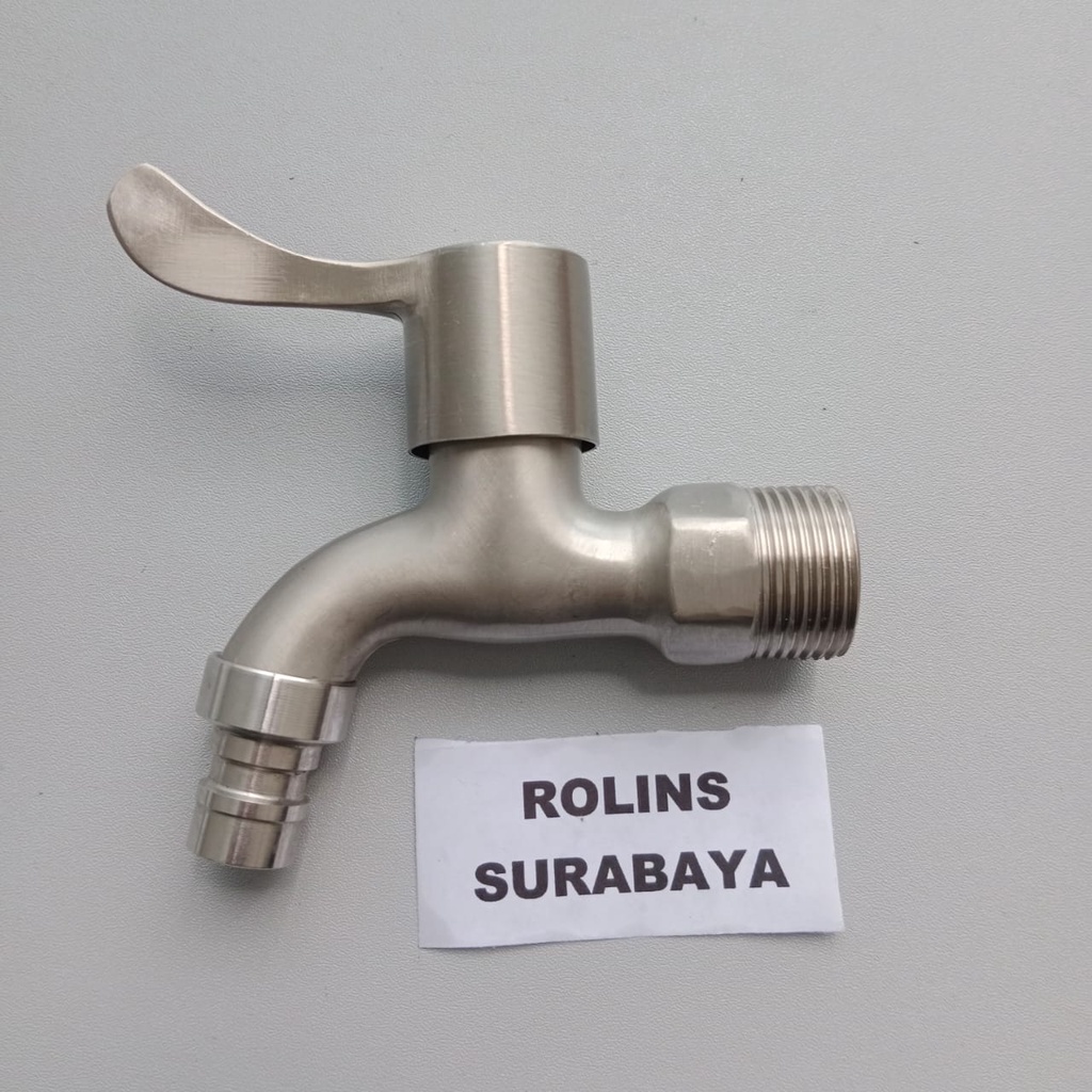 Kran Taman Keran Air Taman / Kran Air 1/2 Inch Stainless Steel SUS 304 / Keran Air / Kran Garansi PREMIUM ORIGINAL