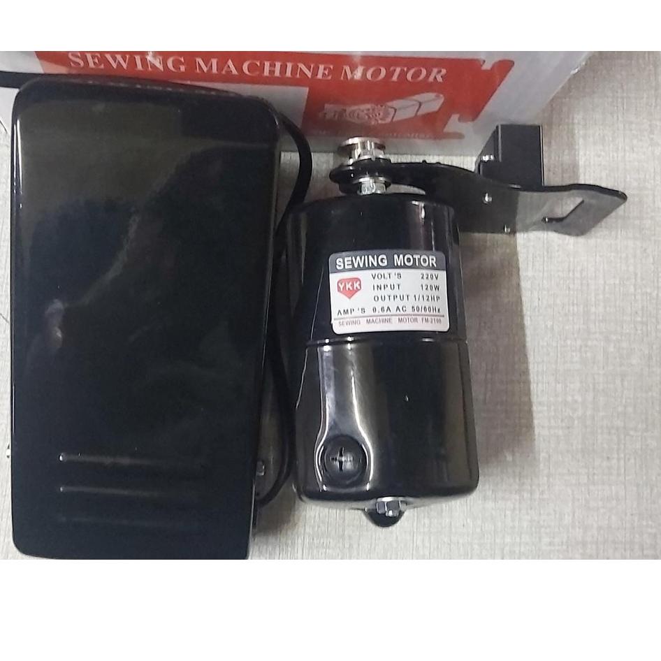 Top Arrival dinamo mesin jahit konvensional merk YKK  - 120w - 220v - dinamo mesin jahit merk ykk 120 watt - 220volt - kemasan baru &quot;merah putih&quot; product ini tahan panas dan lebih awet