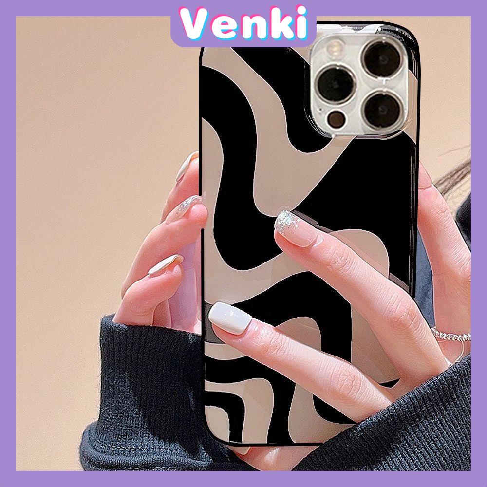 Case For iPhone 14 Series TPU Soft Case Apricot Zebra Pattern Glossy Black Candy Case Camera Protection Shockproof For iPhone 14 13 12 11 Plus Pro Max 7 Plus X XR