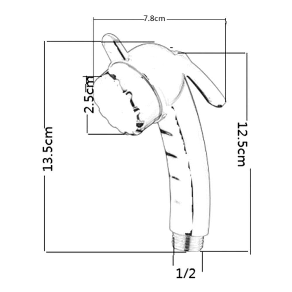 Preva Toilet Bidet Sprayer Aksesoris Toilet Genggam Hand Sprayer Bidet Shower
