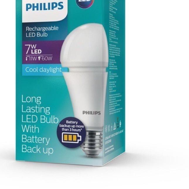 SALE✅PROMO PHILIPS LED BULB EMERGENCY LAMP 7.5watt 7W / LED Emergency / Emergency Philips|KD4