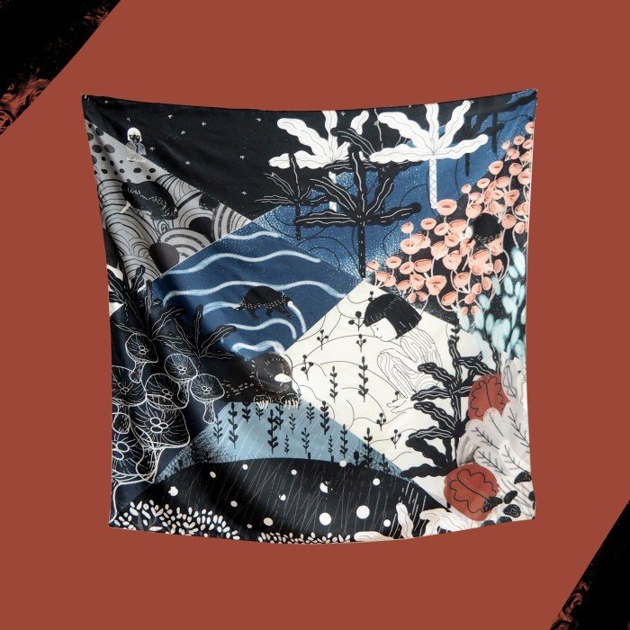 Scarf Ulintando Echidna Scarf Outer