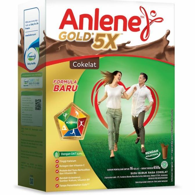 

[ COD ] Anlene gold plus rasa cokelat 650gr