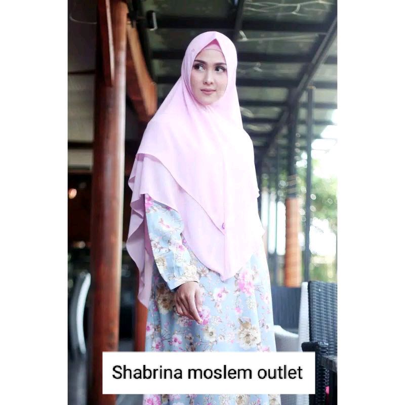 BIG SALE .  Cuci Gudang Promo Nibras Hijab Bergo Rafflesia Khimar Antem