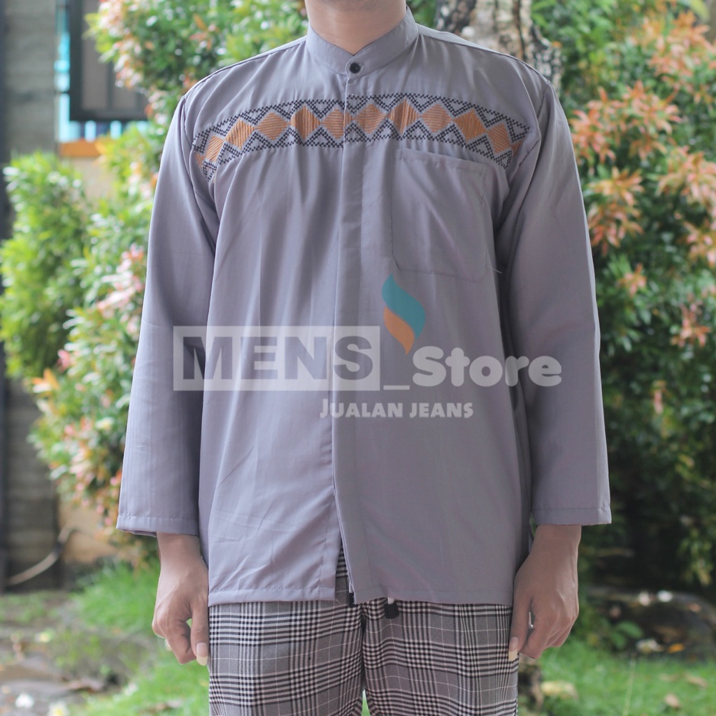 Baju koko pria lengan panjang