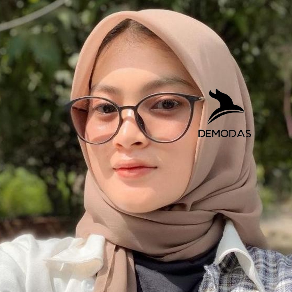 Kacamata Lensa Photocromic lensa blueray lensa bluecromic lensa anti radiasi Minus / Normal / Silinder 8091 Demodas Glasses