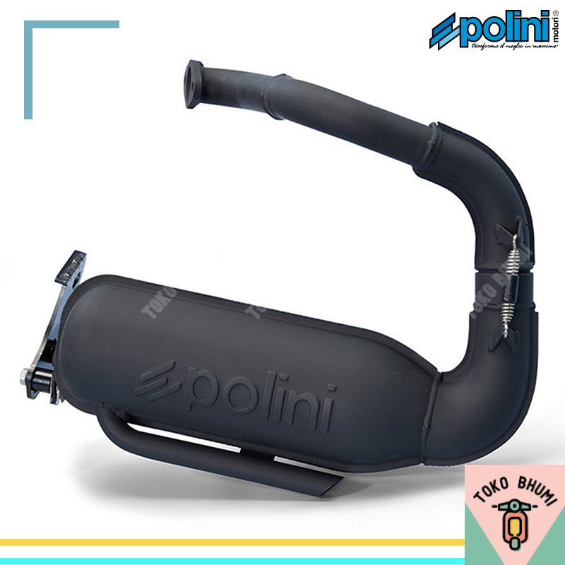 KNALPOT POLINI UNTUK VESPA PTS ORIGINAL 100%